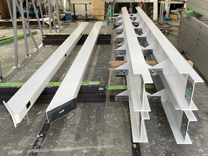 プラント向け鉄骨（桁）